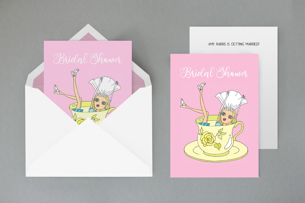 Bridal shower invitation