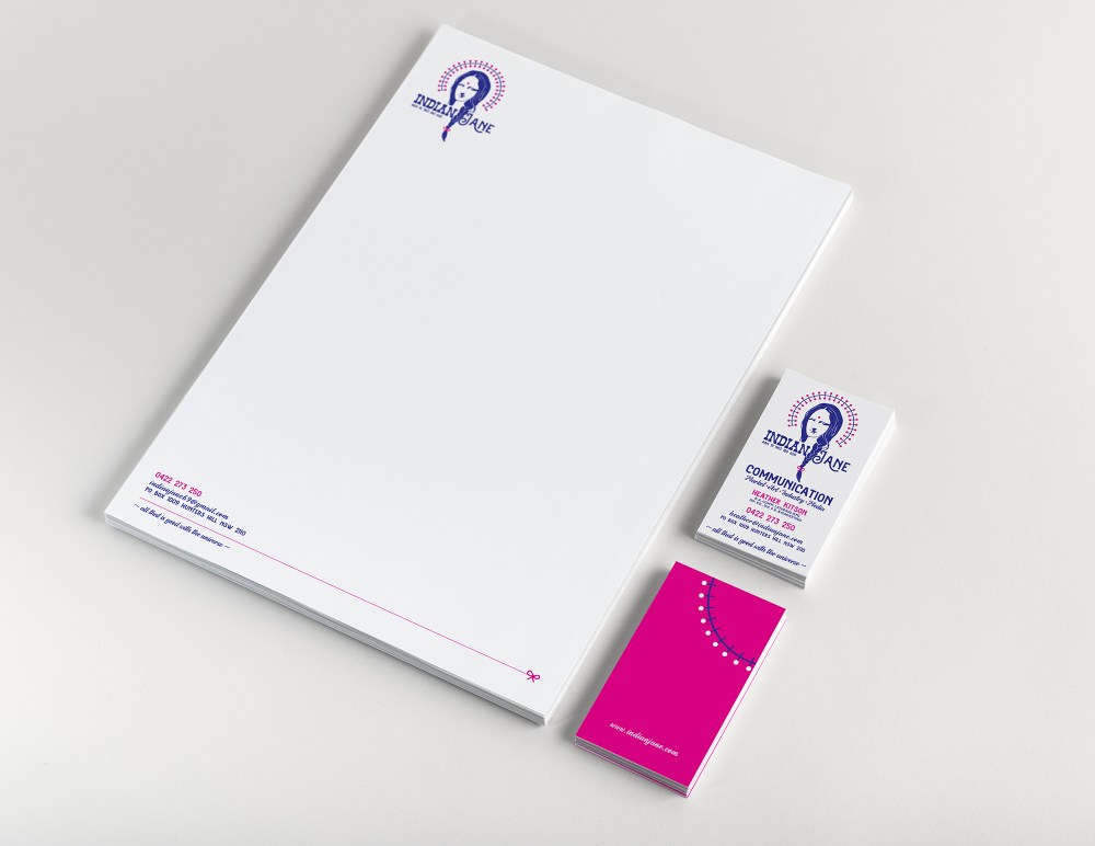 Indian Jane Stationery